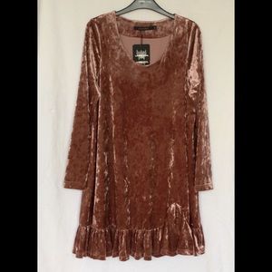 Beautiful Crushed Velvet Dress